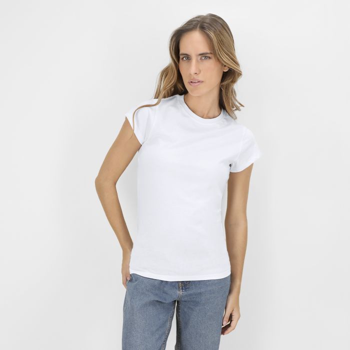 Camiseta Mujer Blanca Seiyo