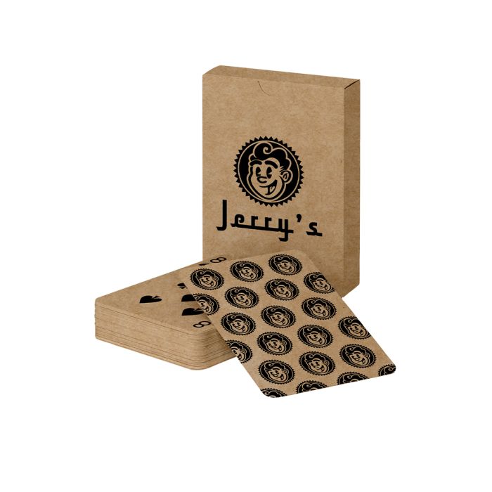 Baraja Naipes Francesa Papel Kraft Reciclado