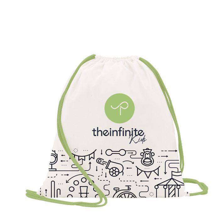 Mochila Algodón 37 x 41 cm