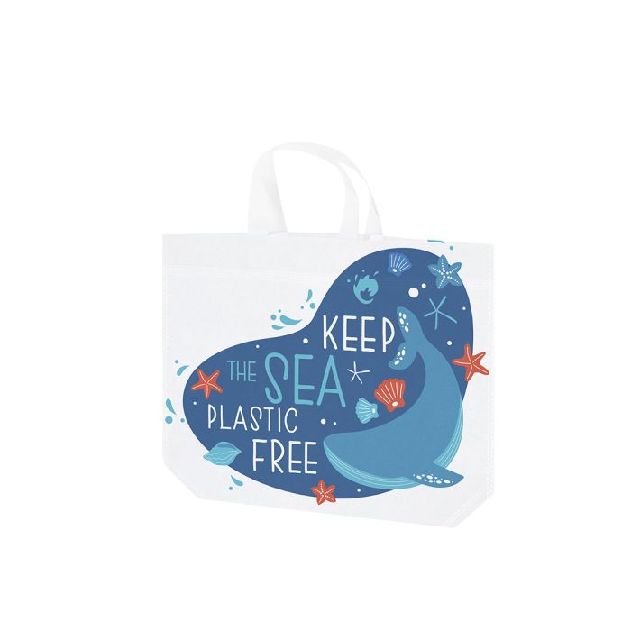 Bolsa Termosellada Laminada Non Woven 120g 17 x 22 + 6,5 cm Fuelle En Base