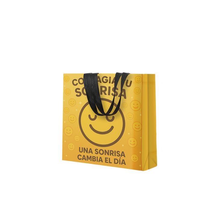 Bolsa Termosellada Laminada RPET Non Woven 100g 32 x 40 + 12 cm Fuelle Completo