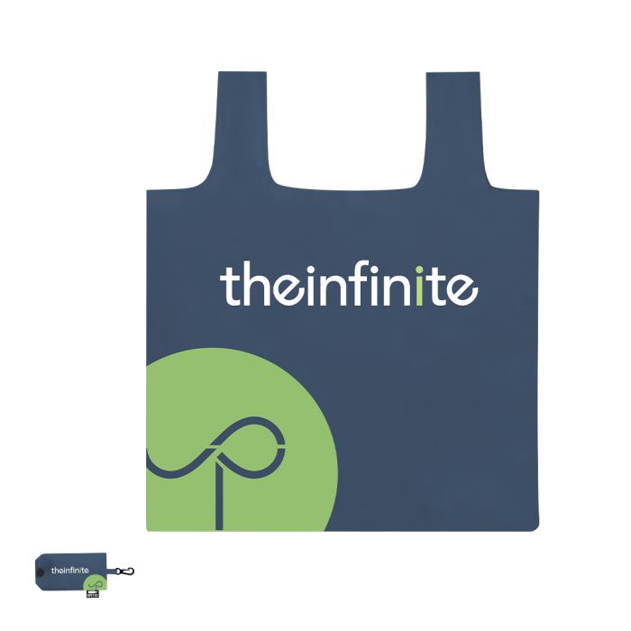 Bolsa Plegable Con Funda 40 x 38 cm Poliéster RPET