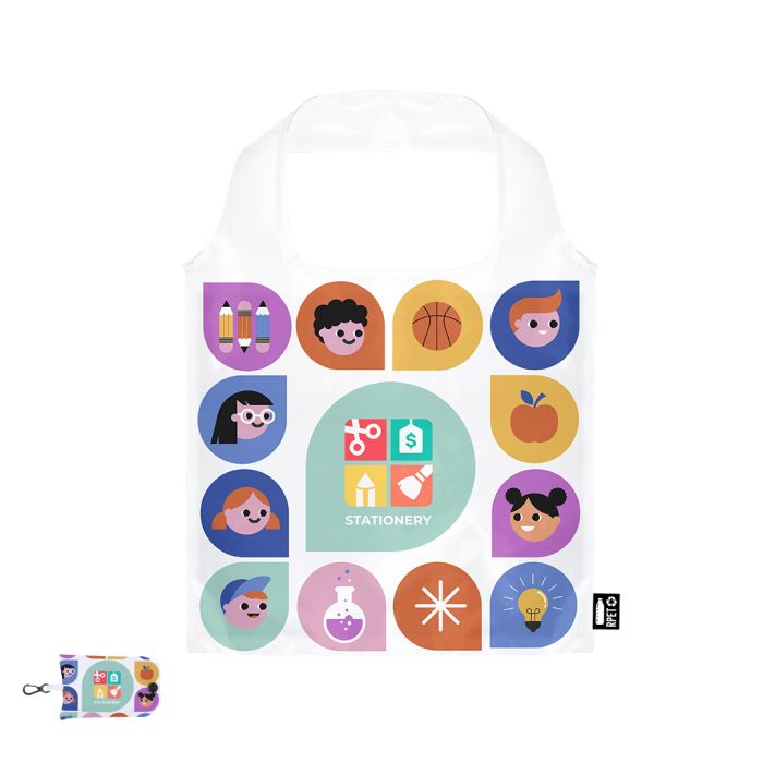 Bolsa Plegable Con Funda 39 x 50 cm Poliéster RPET