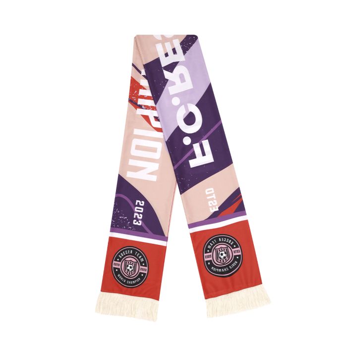 Bufanda Lycra Doble Capa 85 g 18 x 140 cm + 7 cm Flecos