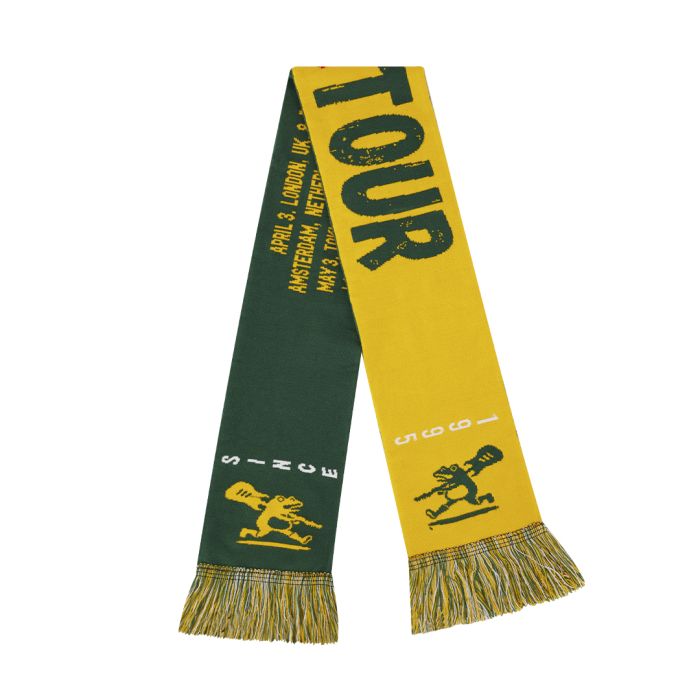 Bufanda Jacquard acrílico De Doble Capa 170 g 16 x 130 cm + 7 cm Flecos