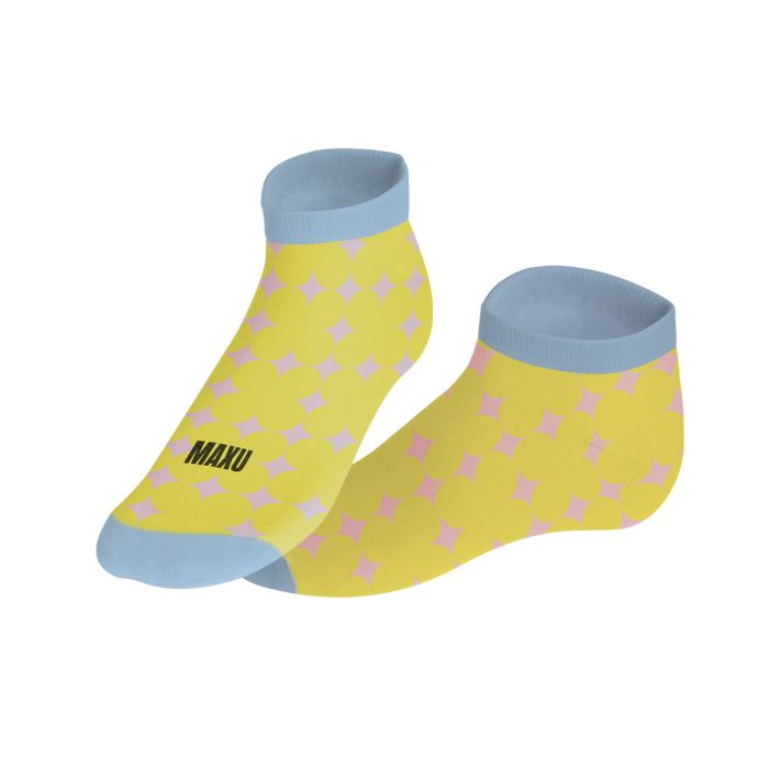 Par de Calcetines Cortos Poliéster/ Spandex