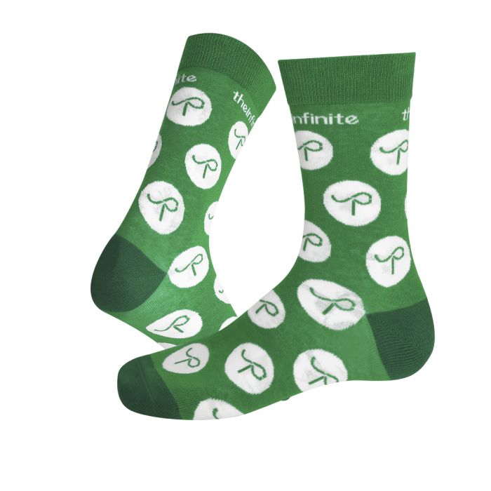 Par de Calcetines Largos Poliéster/ Spandex