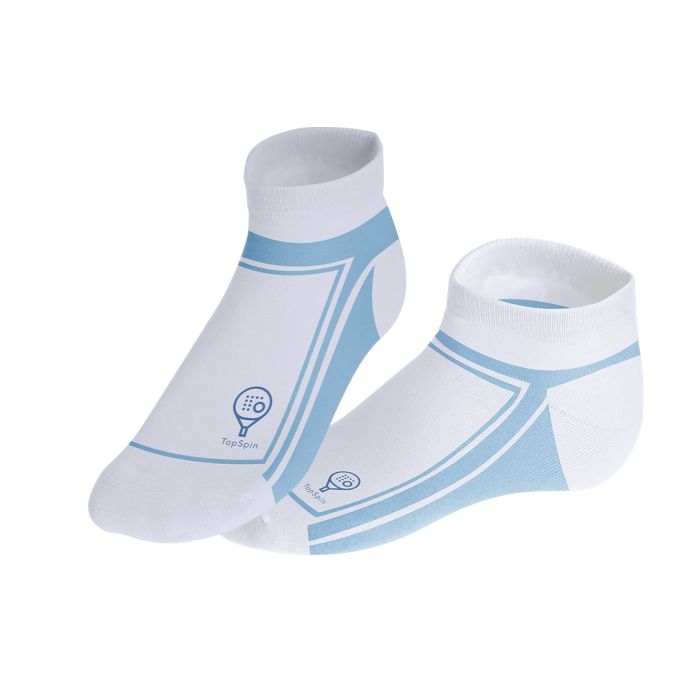 Par de Calcetines Cortos Algodón/ Poliamida/ Elastano