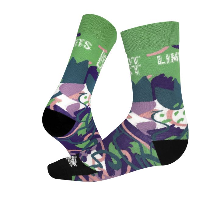 Par de Calcetines Largos Bambú/ Algodón/ Spandex