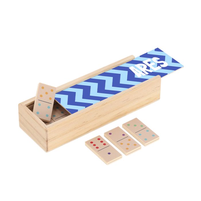 Juego Mesa Dominó Madera 15 x 3 x 5 cm