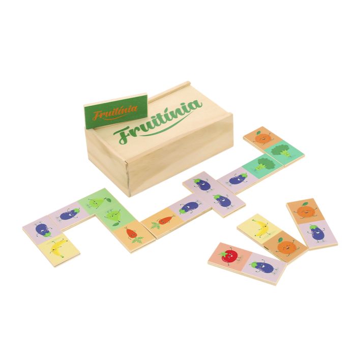 Juego Mesa Dominó Madera 15 x 5 x 9 cm