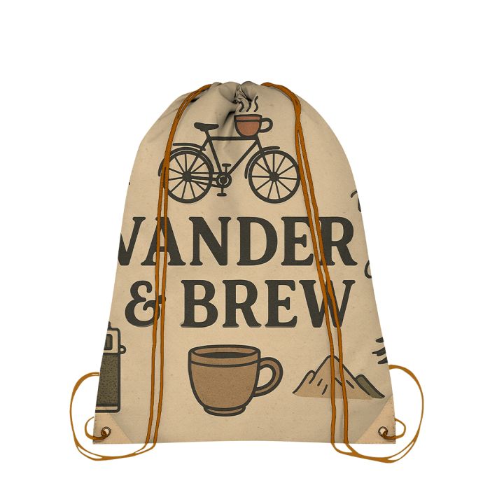 Mochila Cuerdas Poliéster Premium 420D. Tamaño 34 x 42 cm