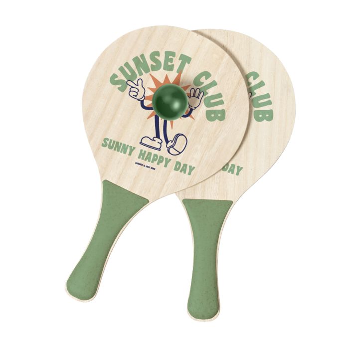 Palas Playa Madera Pintada 38 x 23,5 + 0,6 cm