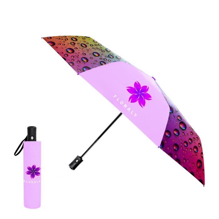 Paraguas Plegable 3 Tiempos, 8 Paneles, 21