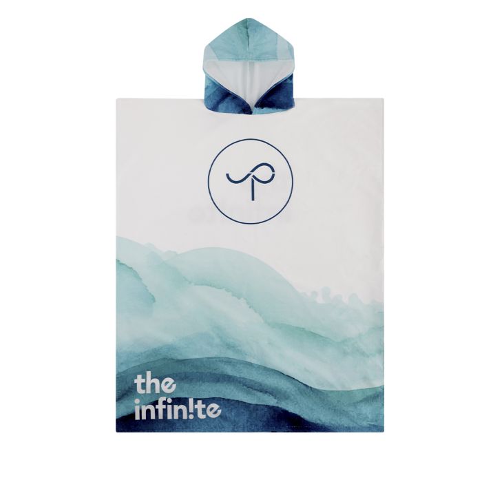 Poncho Toalla Adulto. 100% Poliéster 300 g/m²