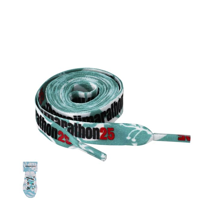 Par de Cordones Sublimación. Poliéster. 130 cm