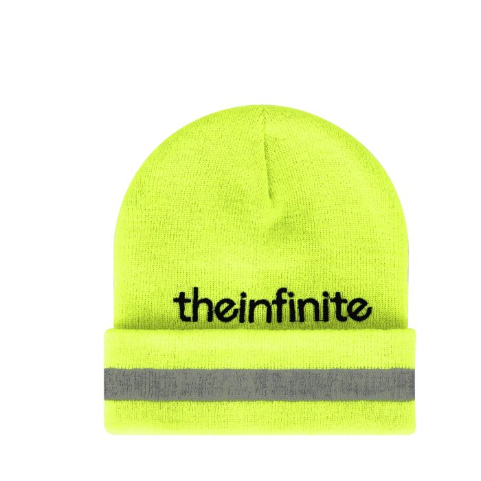 Gorro Beanie Acrílico / Elastano Reflec Dobladillo 2 Capas